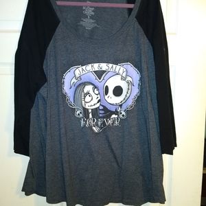 Torrid Jack & Sally tshirt